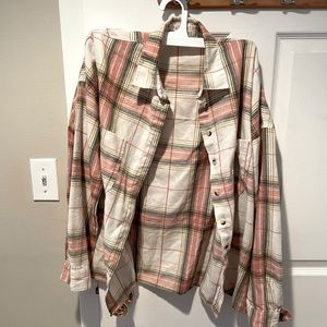 Plaid shirt worn once like new from pacsun